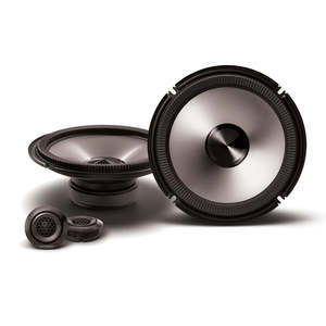 Car Audio Accessories: Alpine Bassrev-Series 2 8" Component Speaker 100w Rms 2-Way