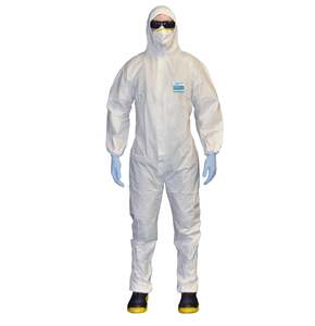 Clearance - Esko Disp Coveralls, BarrierTec 1500, 55gsm, White - Size Small