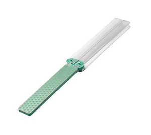 Sharpeners: DMT Single Sided Sharpener Diamond Diafold X-Fine