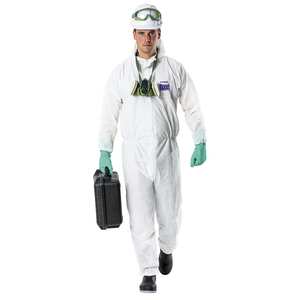 Safety Equipment: Esko Titan 340 CE Type 5,6 CAT III Disposable SMS Coverall