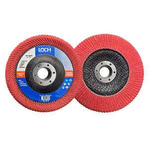 Duroweld: LOCH Flap Disc Curve Ceramic 125mm 60 grit