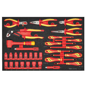 New: Teng 31pc Insulated socket and pliers set FOAM4X4