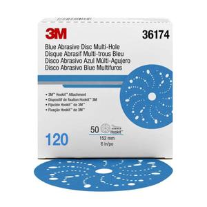 Sanding Polishing: 3m 321u 36174 Blue Hookit Disc 150mm 120g