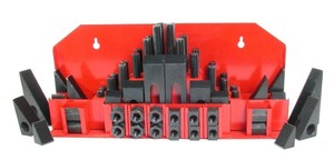 Tooline: Tooline 58 Piece Steel Clamping Kit