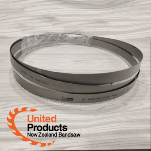 For sale, Bi-metal bandsaw blade 27mm x .035 x 6/10 tpi - United / NZ Bandsaw