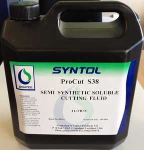 Products: ProCut cutting fluid (soluble oil) S 38 4 ltr Custom Welded