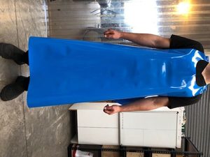 Products: TPU ring neck apron WHITE Custom Welded