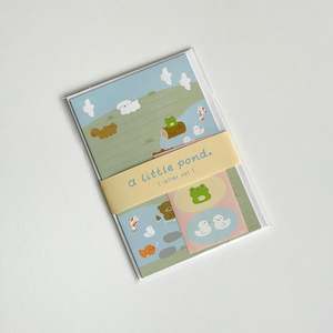 LETTER SET: Little Pond Letter Set