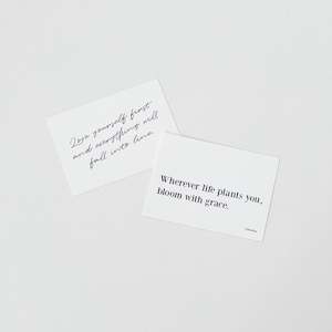 Postcards: Mini Lettering Postcard - ver. 2 (ea)