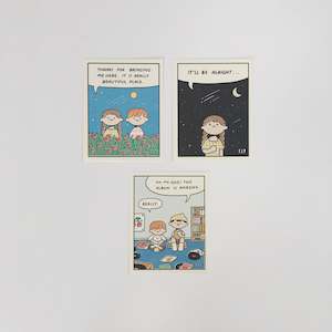 Comic Postcard Set