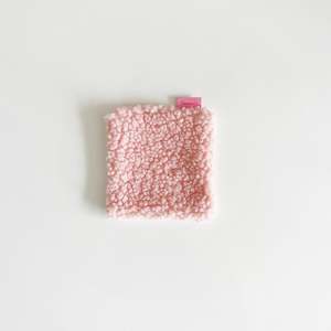Luvalice: Fluffy Tea Coaster - PINK