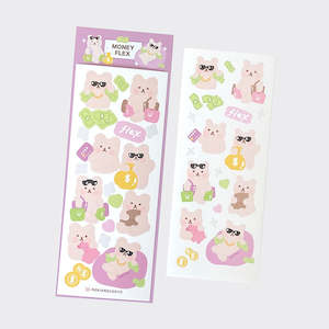 Meri Choco: Money Flex Seal Sticker