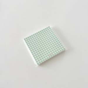 Old Channel: Gingham Memo Pad - MINT