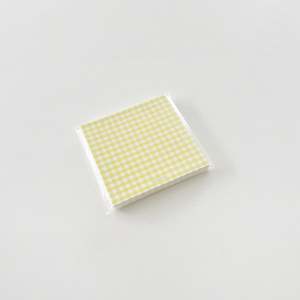 Old Channel: Gingham Memo Pad - LEMON