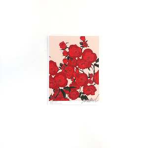 Banasil: A5 Flower Poster - Santana Rose (PINK)