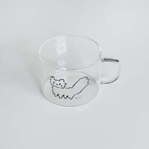 Lifestyle: Meoww Flat Cereal Cup (Heat Resistant)