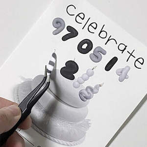 New Arrivals 1: HBD Postcard & Sticker Set