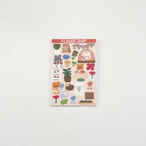 Stickers: FLOWER SHOP STICKER