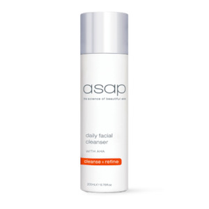 Products: asap - daily facial cleanser enrichbeauty