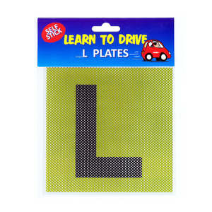 L Plates - Static Cling