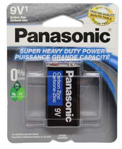 Panasonic SHD 9V Battery - 1pk