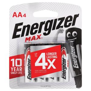 Energizer Max AA Battery - 4pk