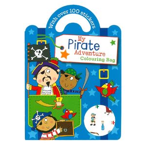 Colour & Sticker Book - Pirates