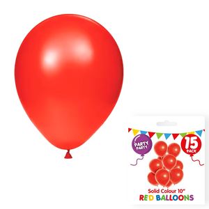 New Arrivals: Balloons Red 25cm - 15pc