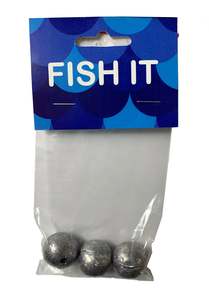Fishing: Fish-it Ball Sinker 2oz