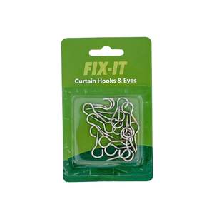 R27 F.I.T. Curtain Hooks & Eyes