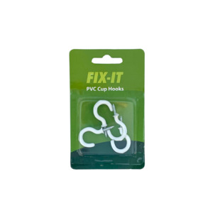 R28W F.I.T. Large Cup Hooks - White