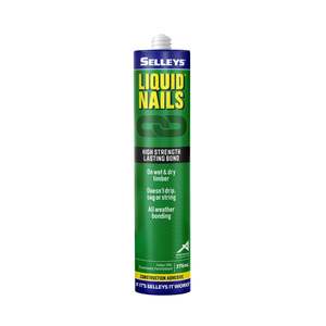 Sellleys: Selleys Liquid Nails Cartridge 375ml