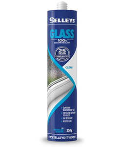 Sellleys: Selleys Glass Clear Sealant 310g