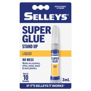 Sellleys: Selleys Quick Fix S/Glue Liquid 3ml