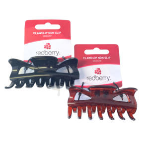 Red Berry: R/B Medium Claw Clip - Assorted 1pk