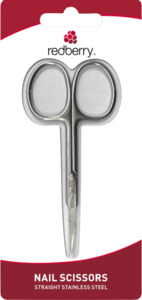 Red Berry: R/B Nail Scissors - Straight