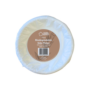 Biodegradable Side Plates 17.5cm 10pk
