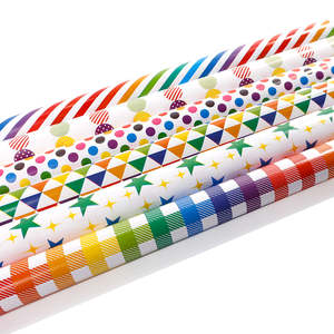 Party: Everyday Print Wrapping Paper 70cmx3m - Ctn 36