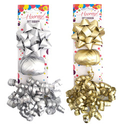 Party: Gift Wrapping Set - Gold & Silver