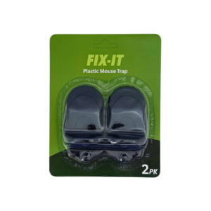 Pest: F.I.T. Plastic Mouse Trap 2pk