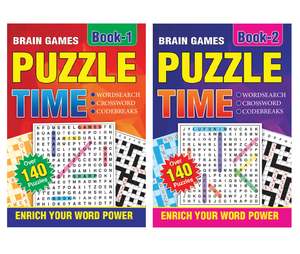 Mixed Puzzle Book 160pg