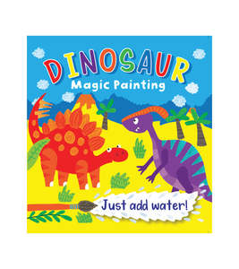Stationery: Magic Painting Dinos 48pgs