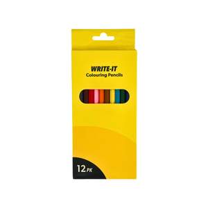 Stationery: W-it Colouring Pencils 12pk