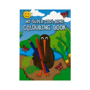 Stationery: Kiwi Colouring/Activity Book 80pages