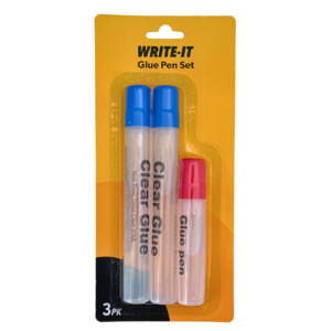 Write It: W-it Glue Pen Set 3pk