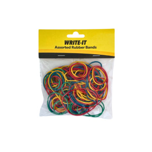 Write It: W-it Coloured Rubber Bands