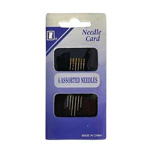 Needle Card 6pk**