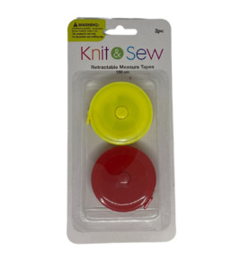 Knit & Sew Retractable Tape Measure**