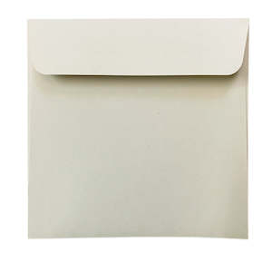 Off White: Barley - 160x160mm (SQUARE) - Recycled Off-white.