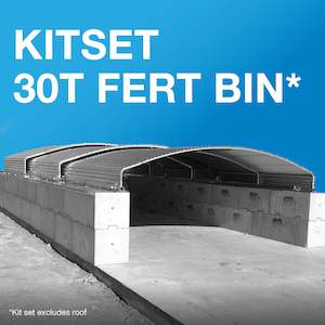 Interbloc Bins & Bunkers: Interbloc 30T Fertiliser Kitset Bin